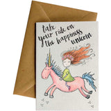 Happiness Unicorn Card