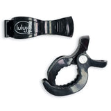 Lulujo - Pram Pegs 2 Pack - Black