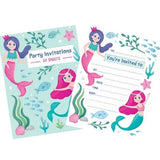 Padded Invitations - Mermaid