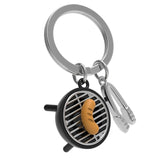 Metalmorphose - Keychain - Barbecue & Tongs