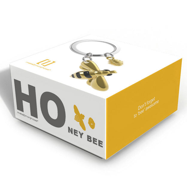 Meta Morphose - Keychain - Gold Bee