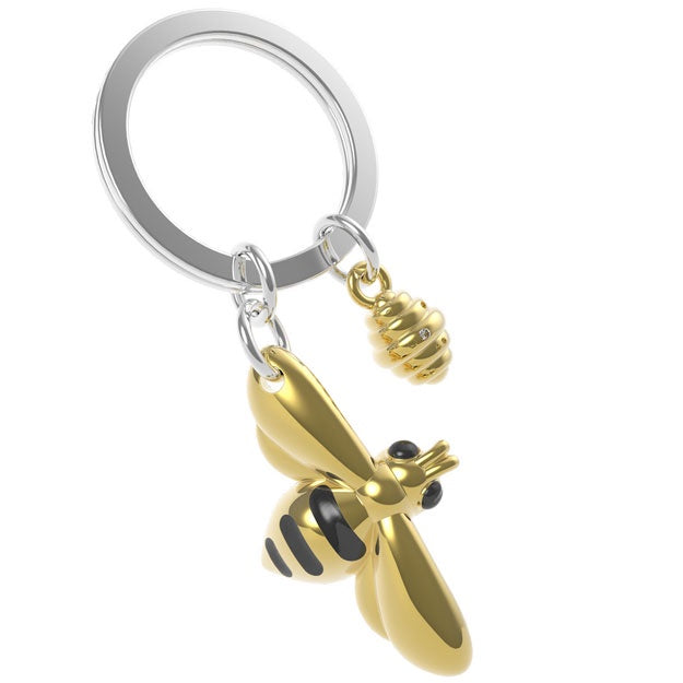 Meta Morphose - Keychain - Gold Bee