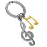 Metalmorphose - Keychain - Musical Notes