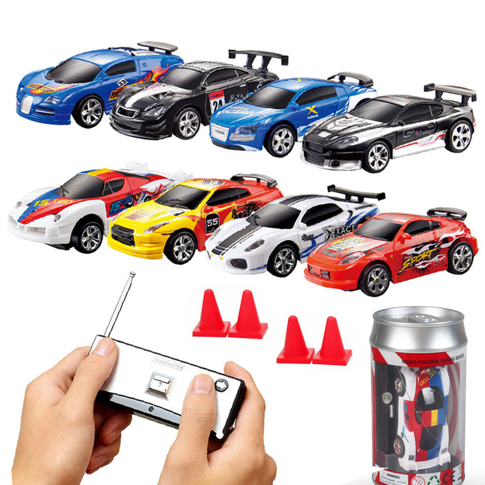 Hot Sale 2.4GHz 1: 58 Canned Mini Remote Control Racing Car Toy RC