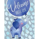 Mini Baby Boy Card - Welcome Little One