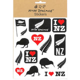 New Zealand Stickers - I Love NZ