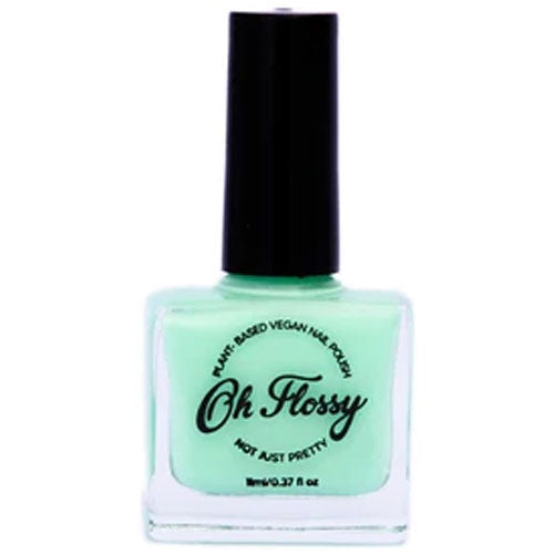 Oh Flossy - Nail Polish - Brilliant - Cream Fluro Green