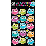 Owl Crystal Sticker Sheet
