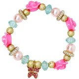 Butterfly Flower Bracelet