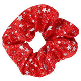 Pink Poppy - Christmas Holiday Scrunchie