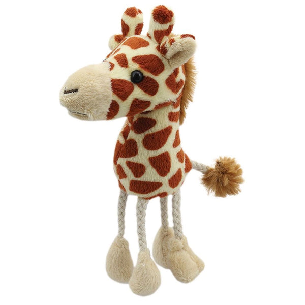 The Puppet Company - Finger Puppet - Giraffe – Yellow Zebra