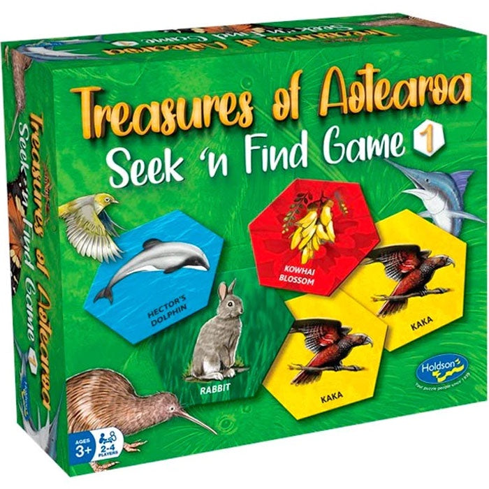 Treasures Of Aotearoa - Seek n Find Game 1