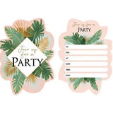 Invitations - Tropical - 8 Pack