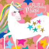 Birthday Magic Unicorn Card