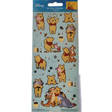Winnie The Pooh Foil Sticker Sheet
