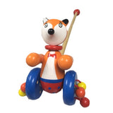 Wooden Push Along Toy - Fox