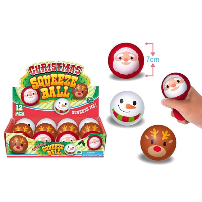 Christmas - Squeeze Ball - Assorted Designs