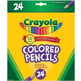Crayola - Coloured Pencils Full Size - 24 Pack