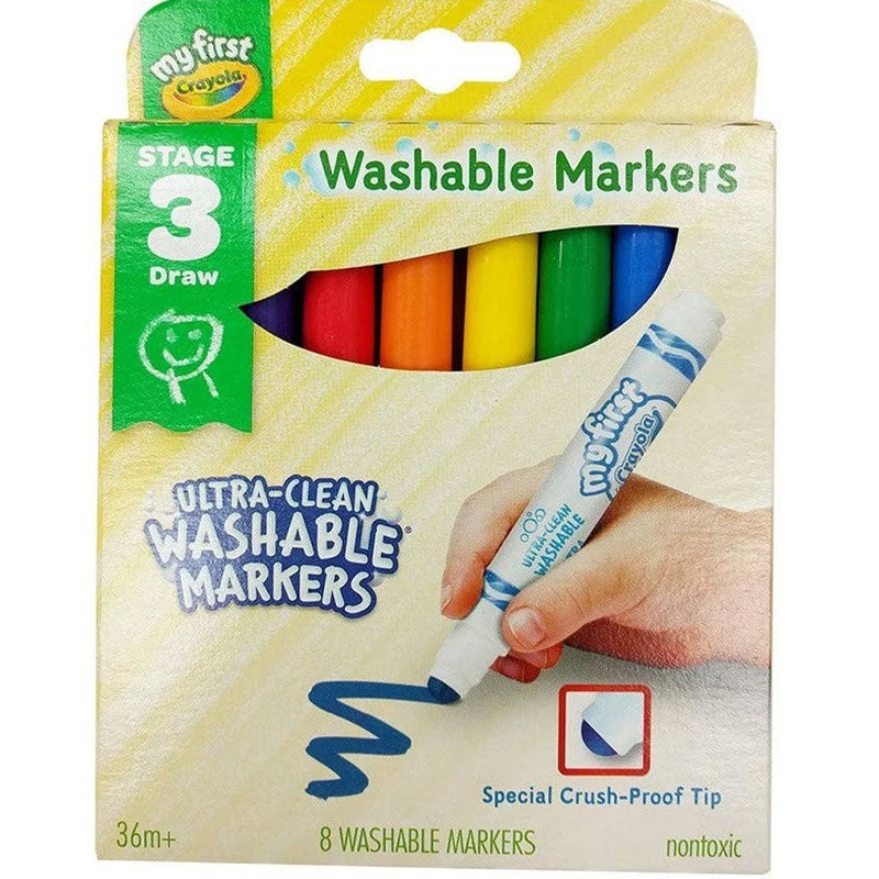 Crayola - My First Ultra Clean Washable Markers - 8 Pack