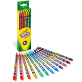 Crayola - Twistables Coloured Pencils - 12 Pack