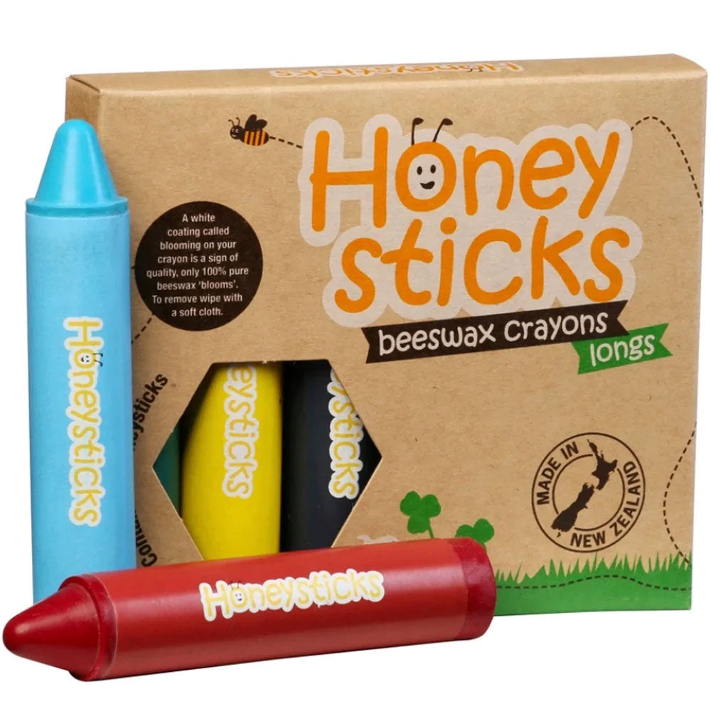 Honey Sticks Beeswax Crayons - Longs
