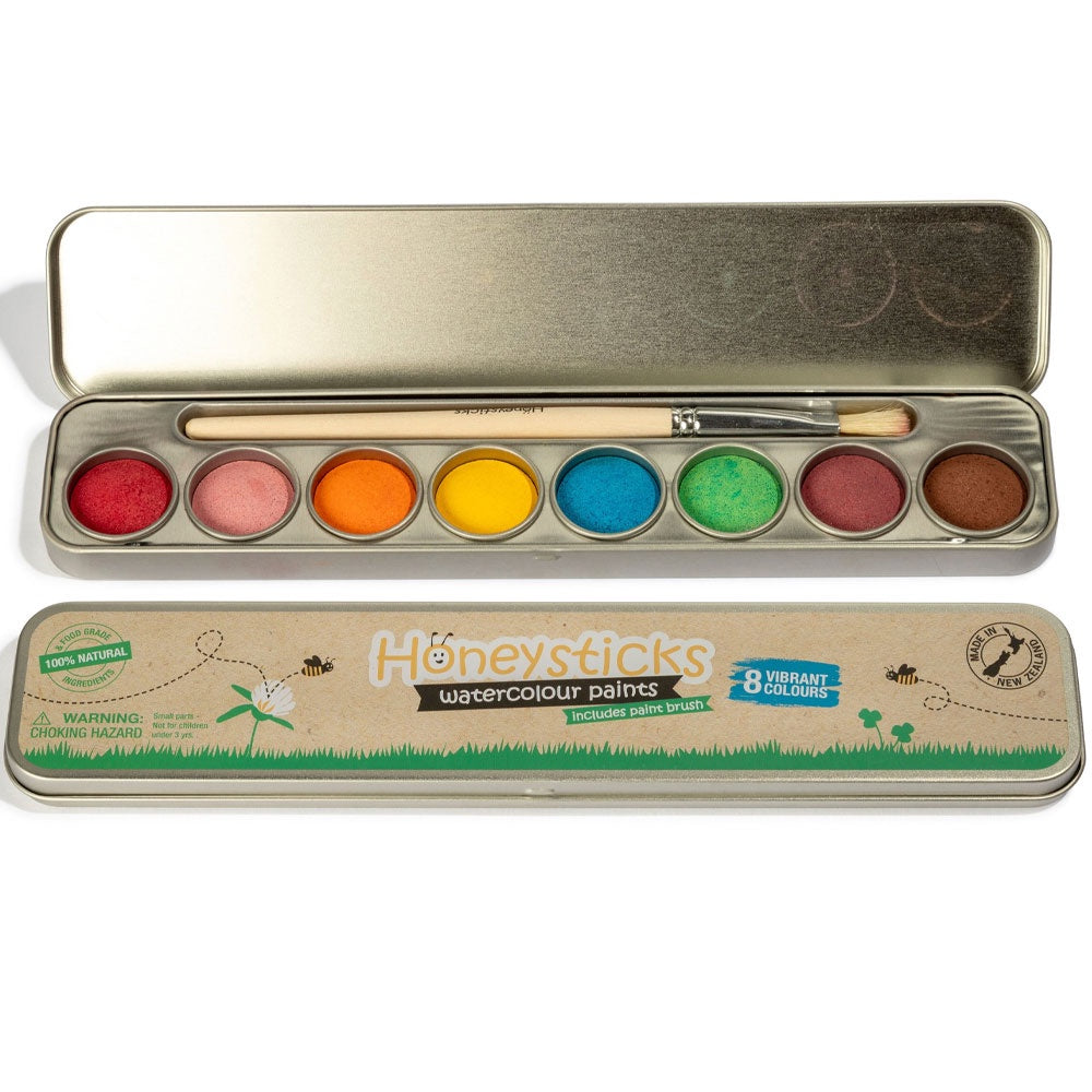 Honeysticks Natural Watercolor Paint Set