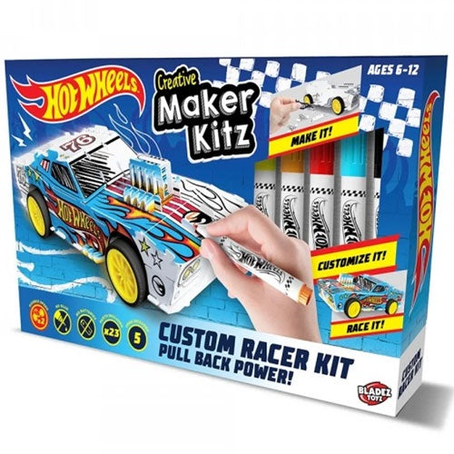 Hot Wheels - Creative Maker Kitz - Pull Back Custom Racer Kit