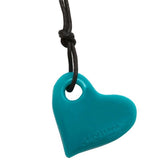 Heart Teething Pendant - Turquoise