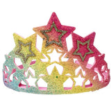 Pink Poppy - Soft Star Glitter Crown - Unicorn Dreamer