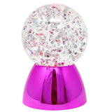 Pink Poppy - Glitter Waterball Lamp
