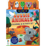 5 Piece Pencil Activity Set - Aussie Animals